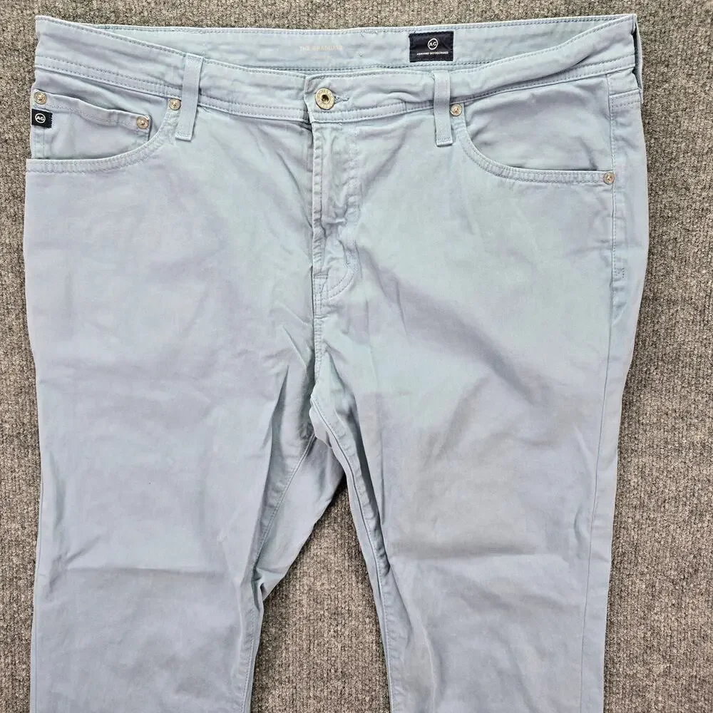 AG Adriano Goldschmied The Graduate Pants Mens 38x34 (38x27) Blue Tailored Leg